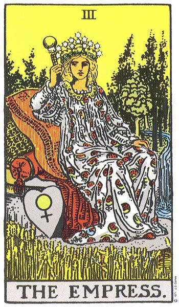 La Emperatriz Significado en el Tarot en el Amor y Trabajo