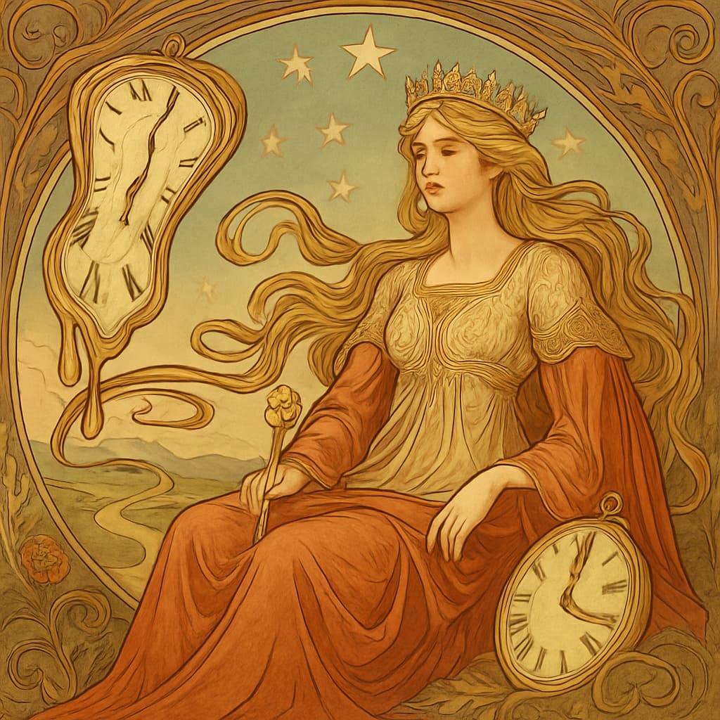 El tiempo en los arcanos mayores